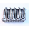 TITANIUM KOŃCÓWKA PRZEWODU HAMULCOWGO M8X35 PACK OF 4