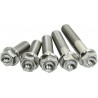 TITANIUM KOŃCÓWKA PRZEWODU HAMULCOWGO M8X25 PACK OF 4
