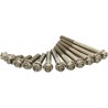 TITANIUM KOŃCÓWKA PRZEWODU HAMULCOWGO M6X30 PACK OF 2