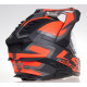 KASK LS2 EXPLORER CZARNO POMARANCZOWY MAT ROZ XL