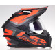 KASK LS2 EXPLORER CZARNO POMARANCZOWY MAT ROZ XL