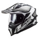 KASK LS2 EXPLORER CZRNO BIALY ROZMIAR XL