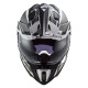 KASK LS2 EXPLORER CZRNO BIALY ROZMIAR XL