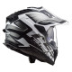 KASK LS2 EXPLORER CZRNO BIALY ROZMIAR XL