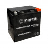 AKUMULATOR 30AH PRAWY PLUS MORETTI ZELOWY