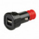 Uni-Tech, uniwersalna ładowarka z 2 portami USB - szybkie ładowanie - 2700 mA - 12024 V