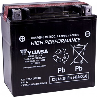 BATTERY YTX14H-BS .69LTR