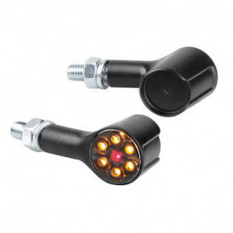 Magnifier, kierunkowskazy LED, tylne światła pozycyjne/stop - 12V LED