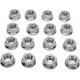 LUG NUT10MM FLAT BASE 16P