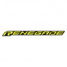NAKLEJKA CAN AM RENEGADE ZOLTY SUNBURST YELLOW
