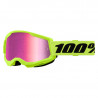 GOGLE 100% ZOLTE NEONOWE SZYBA KAMELEON