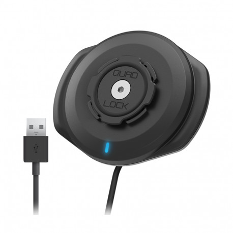 LADOWARKA WODOODPORNA Z INDUKCJA Quad Lock USB Weatherproof Wireless Charging Head