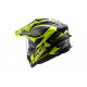 KASK LS2 EXPLORER CZARNO ZOLTY MAT ROZ XL