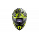 KASK LS2 EXPLORER CZARNO ZOLTY MAT ROZ XL