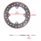 TARCZA HAMULCOWA CAN AM COMMANDER 1000 220mm