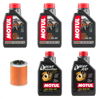 ZESTAW OLEJOWY CAN AM MOTUL