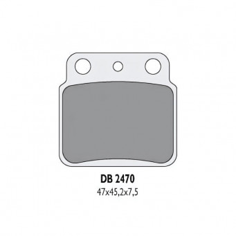 KLOCKI HAMULCOWE KH137 LTZ400 / LTR450 TYŁ