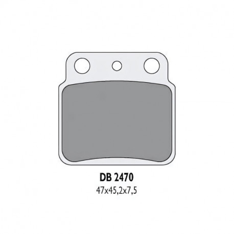 KLOCKI HAMULCOWE KH137 LTZ400 / LTR450 TYŁ