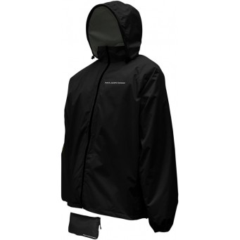RAIN JACKET CMPCT BLK S