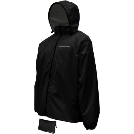 RAIN JACKET CMPCT BLK S