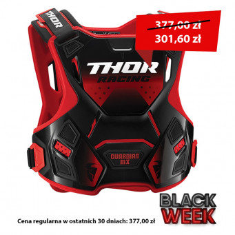 BUZER THOR GUARDIAN MX RD/BK XL/2X