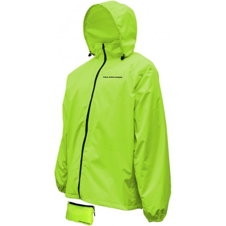 RAIN JACKET CMPCT HIVIS M
