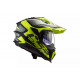 KASK LS2 MX 701 EXPLORER CZARNO ZOLTY MAT ROZ L