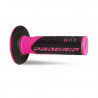 MANETKI PROGRIP ROZOWO CZARNE 22/25MM