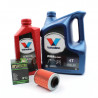 ZESTAW OLEJOWY VALVOLINE + FILTR OLEJU HIFLO CF MOTO