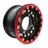 FELGA BRAID WHEELS 12X6 4X156 4+2 OFFSET + BEADLOCK CZERWONY