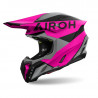 KASK AIROH TWIST 3 CZARNO SZARO ROZOWY MAT ROZ M