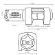 WCIAGARKA DRAGON WINCH MAVERICK 4000 ST