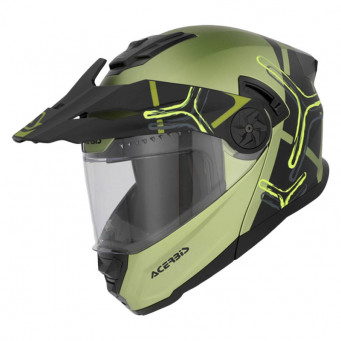 KASK ACERBIS RIDER ZIELONO CZARNY L