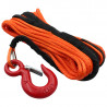 LINA 6 MM X 15 M POMARAŃCZOWA Z HAKIEM