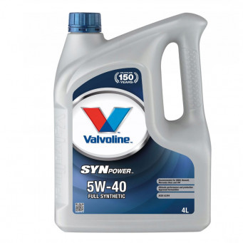 OLEJ VALVOLINE SYNPOWER 5W40 4L
