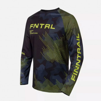 BLUZA FINNTRAIL JERSEY GRAVITY GRAPHITE ROZ XXL