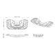 BAGAZNIK CAN AM G3 OUTLANDER 850 1000 TYLNY PLASTIK POD KUFER