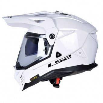 KASK LS2 PIONEER II BIAŁY MX702 ROZ M