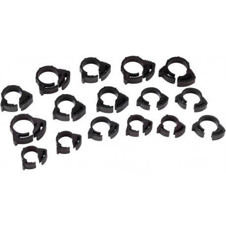 CLAMPS NYLON RATCHET 16PC