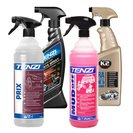 ZESTAW DO MYCIA KONSERWACJI I PIELEGNACJI QUADA TENZI