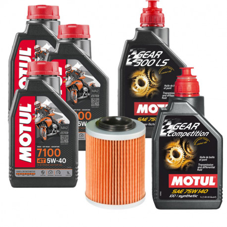 ZESTAW OLEJOWY CAN AM MOTUL