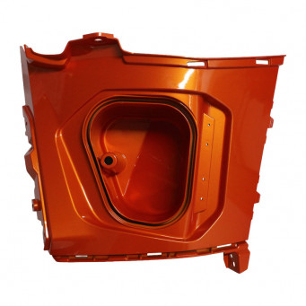 DOKŁADKA BŁOTNIKA PRZEDNIEGO LEWEGO ZE SCHOWKIEM CF MOTO 850 1000 G3 POMARAŃCZOWY