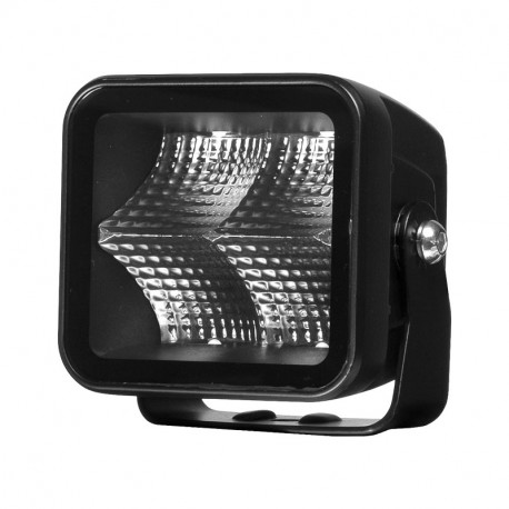 LAMPA LED PURELUX BLACK SQUARE 40 FLOOD 8CM 40W