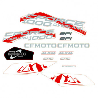 ZESTAW NAKLEJEK CF MOTO 1000 OVERLAND