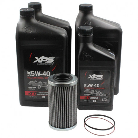 OLEJ XPS 5W40 ZESTAW DO WYMIANY OLEJU SEA DOO 1500+ Z FILTREM I PODKLADKAMI