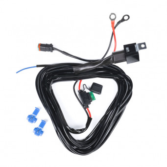 KABEL Z PRZEKAZNIKIEM I BEZPIECZNIKIEM NA JEDNA LAMPY