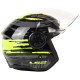KASK LS2 OF616 AIRFLOW II CZARNO ZOLTY ROZ S