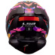 KASK LS2 FF818 STORM III CZARNO FIOLETOWO NIEBIESKI ROZ XXS