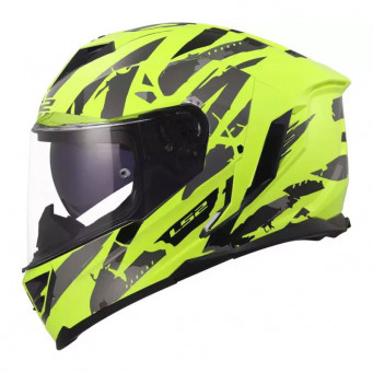 KASK LS2 FF818 STORM III ZOLTY ROZ S