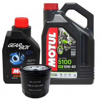 ZESTAW OLEJOWY MOTUL + FILTR CF MOTO OE
